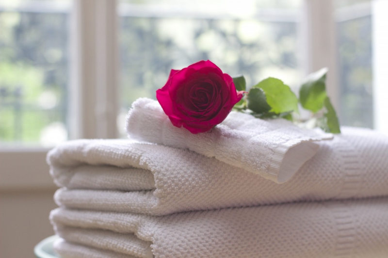 chambre-hote-ENTRECASTEAUX-min_towel_rose_clean_care_salon_spa_white_bath-731641